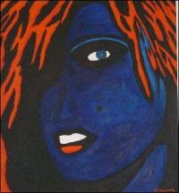 BLUE IN THE FACE