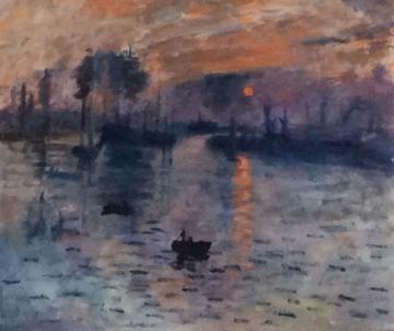 Impression sunrise (after Monet)      (2018)
