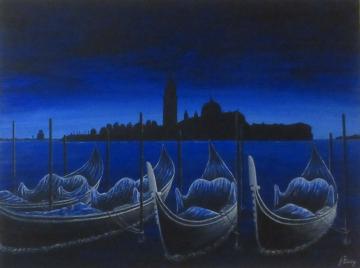 Twilight View Towards San Giorgio Maggiore