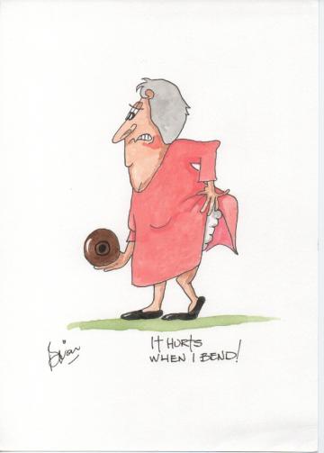 it hurts when I bend
