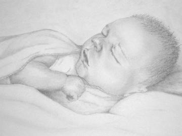 Sleeping Safe in Mum's Heart