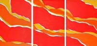 Tri-flame
