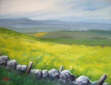 Summer harvest in The Mearns