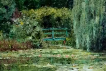 Monet's wisteria bridge      (2018)    