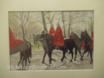 Horseguards in St James Park