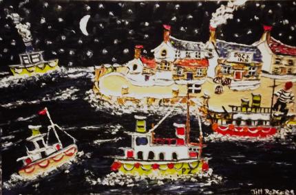 CORNISH HARBOUR  SILVER  MOON