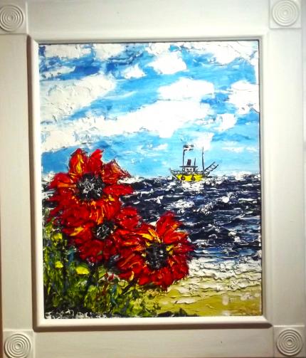 POPPYS  OVER  THE SEA