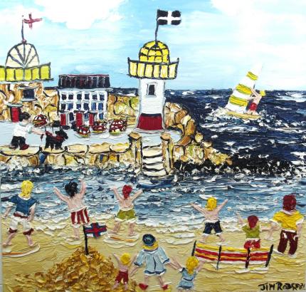 WIND SURFING  IN ST IVES