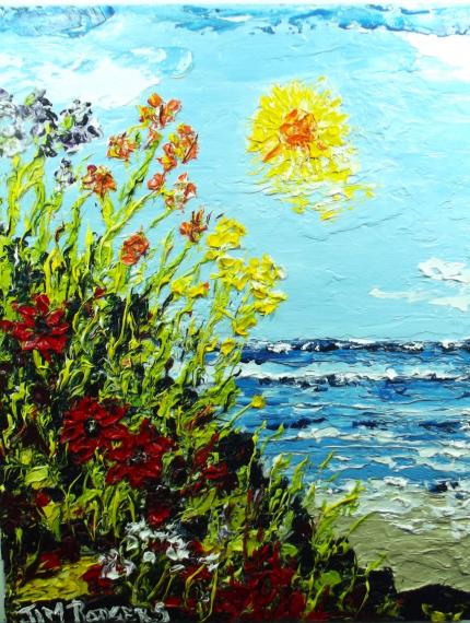 JUST A GLIMPS OF THE BEACH