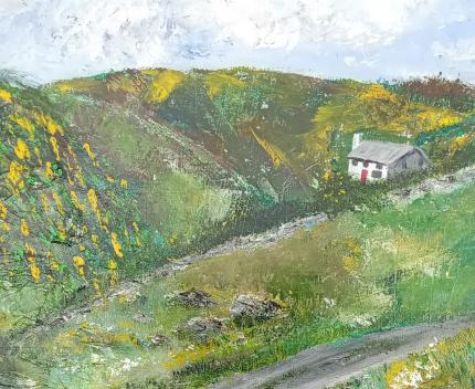 Spring Laburnums on the Preseli Hills