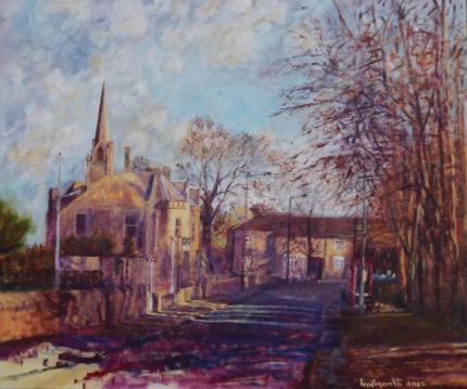 The Malt Shovel Hotel. Autumn sun  2012