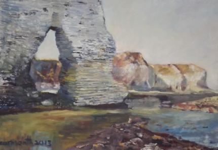 Sea arch near South Landing, Flamborough     2013