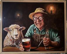 A Baaaah in the bar