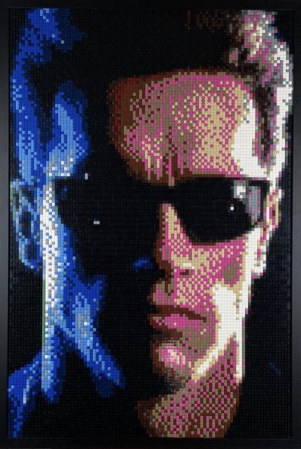 Lego Terminator Mosaic