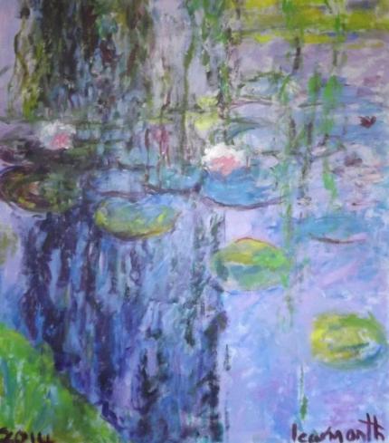 Waterlilies (after Monet     (2014)