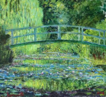 Waterlilies (after Monet)     (2018)