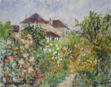 Second studio in Monet's garden    (2017)